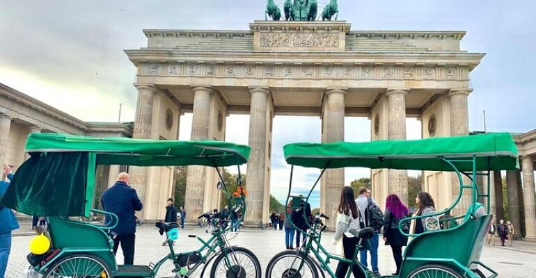 Berlin Customizable Eco-Friendly Rickshaw Tour