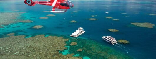 1 Day Great Barrier Reef Cruise and 10 Minute Helicopter Flight