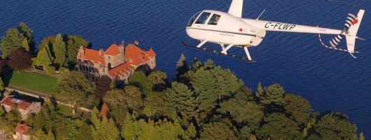 Thousand Islands Two Castle Helicopter Tour