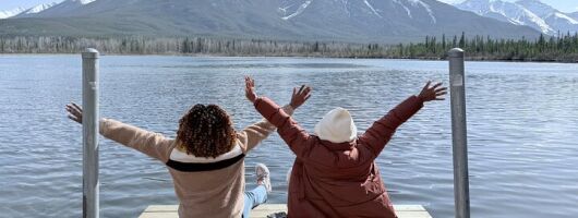Lake Louise Johnston Canyon Hike Banff Town tour from Calgary