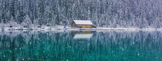 Lake Louise, Marble Canyon Hiking and Banff Town from Canmore
