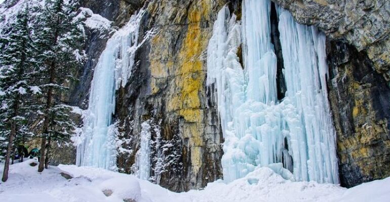 Banff Grotto Canyon Ice Walk Adventure