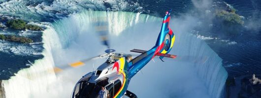 Niagara Falls Canada Tour: Helicopter Ride and Skylon Tower Lunch