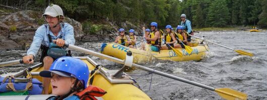 Soft Adventure Rafting on the Ottawa River