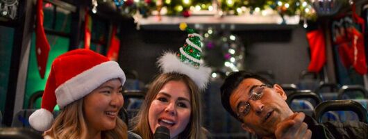 Vancouver Double-Decker Holiday Lights and Karaoke Tour