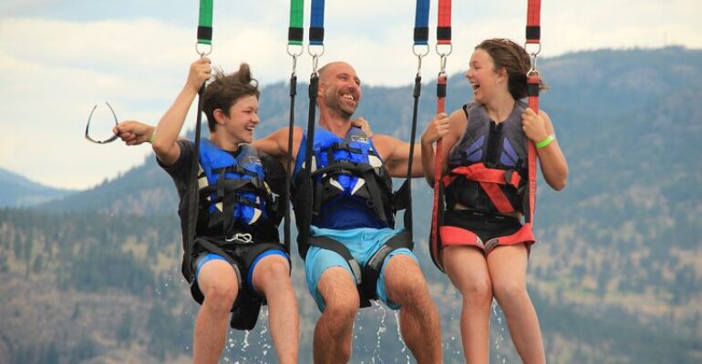Kelowna Parasailing Adventure for All Ages