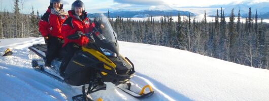 Arctic Snowmobiling Half Day Tour