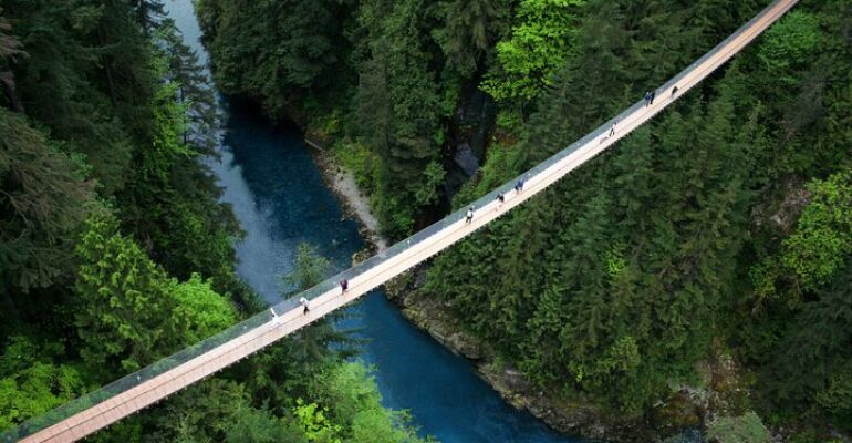 North Vancouver Capilano Suspension Bridge Adventure