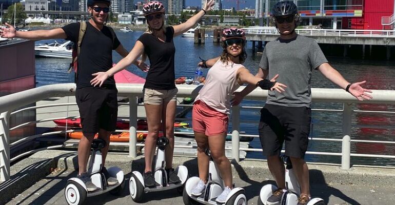 Vancouver False Creek Seawall Adventure Tour