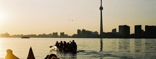 Sunset Canoe Tour of the Toronto Islands