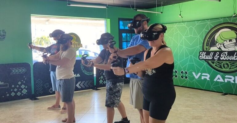 Cocoa Beach VR Arcade and Bookstore Experience