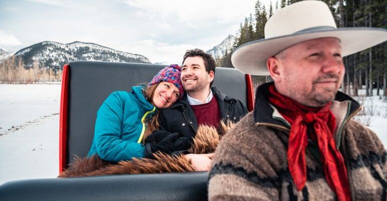 Banff Romantic Sleigh Ride Adventure