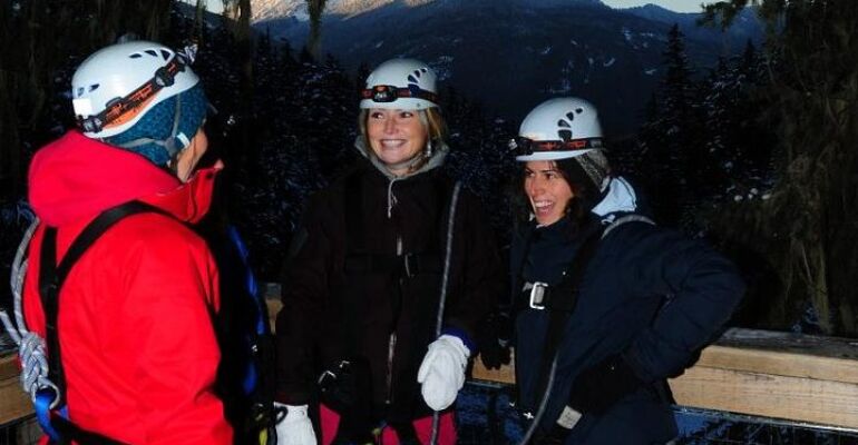 Whistler Evening Zipline Adventure Experience