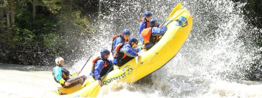 Extreme Whitewater Rafting on Kicking Horse River