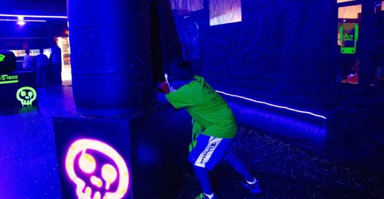 Orlando Toxic Blast Black Light Combat Experience