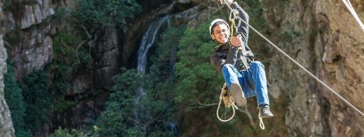4x4 Cape Canopy Half Day Shared Tour with Zipline