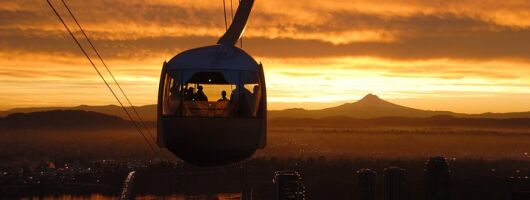 Aerial Tram and Rooftop Tour