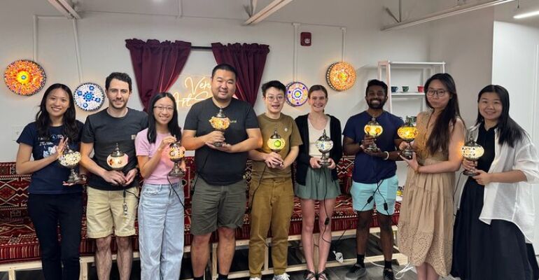 Philadelphia Mosaic Lamp Crafting Workshop