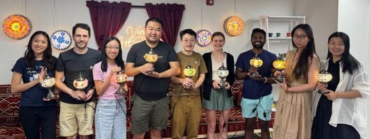Turkish Mosaic Lamp Workshop