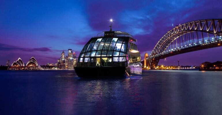 Sydney Harbour Glass Boat Dinner Cruise