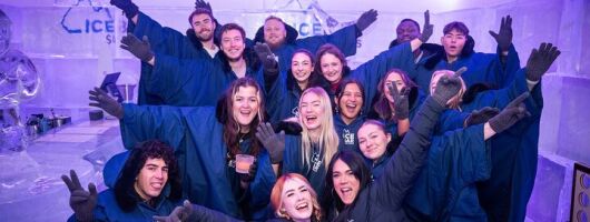 Immersive Ice Bar Experience and Drinks