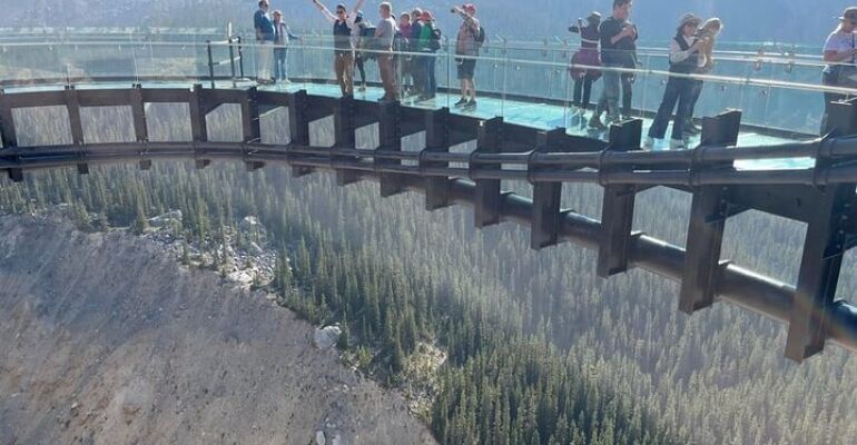 Banff Columbia Icefield Skywalk Adventure Experience