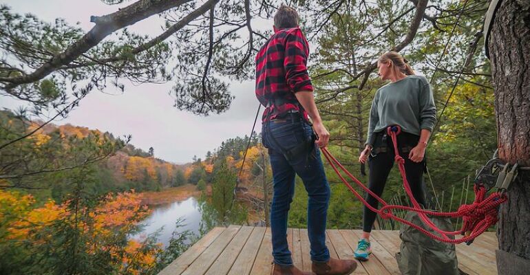 Haliburton Canopy Tour and Wilderness Adventure