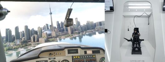 Toronto VR Flight Simulator Experience
