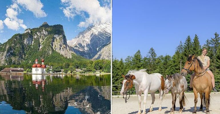 Munich Bavarian Alps Lake and Horseback Adventure