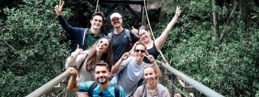 Super 7 Waterfalls and Natural Bridge Day Tour at Springbrook