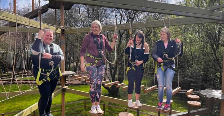 North Devon SkyTrail High Ropes Adventure