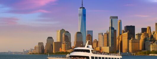 NYC Evening Cruise Golden Hour with Breathtaking Views