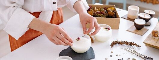 DIY Candle Making Class at a Local Sake Bar in Austin