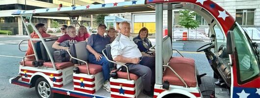 Washington D.C's Monuments Guided American Trolley Tour 