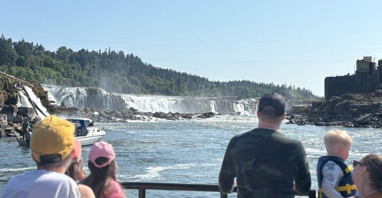 Portland Willamette Falls Waterfall Cruise