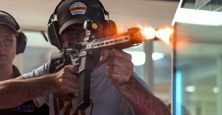 Austin Machine Gun and Pistol Shooting Experience