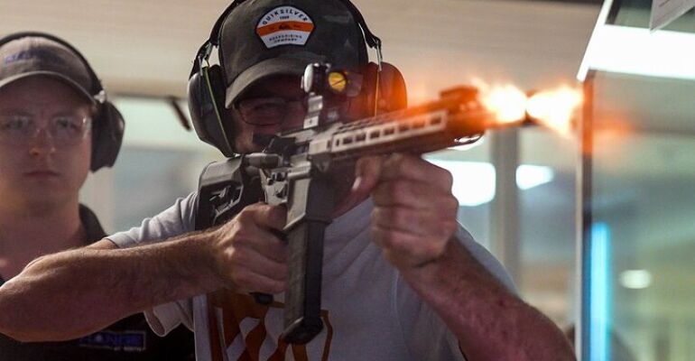 Austin Full Auto AR15 Shooting Experience