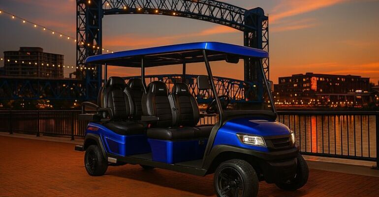 Cleveland Open-Air Golf Cart Tour Experience
