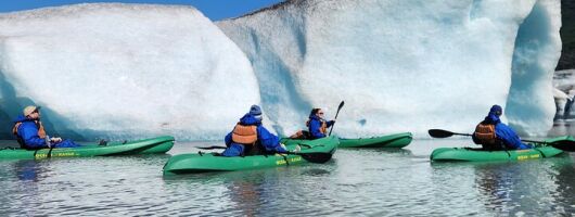 Blue Ice Kayaking Adventure at Spencer Glacier