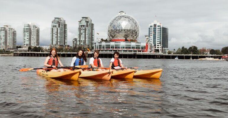 Vancouver Kayak Rental and Exploration Experience