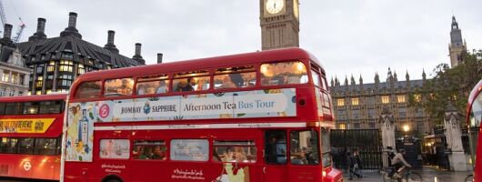 Bombay Sapphire Gin Afternoon Tea London Sightseeing Bus Tour