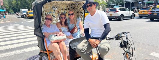 Central Park Movies and TV-Shows locations with Pedicab