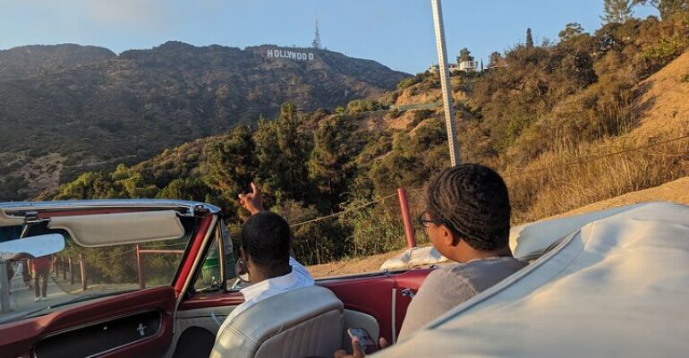 Los Angeles Mustang Convertible Tour Experience