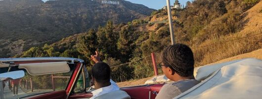 Private Tour Downtown to the Hollywood Sign in a 1965 Mustang