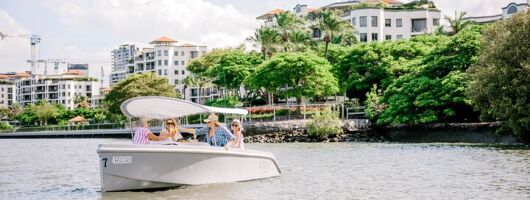 Self Drive Electric Boat Hire in Brisbane
