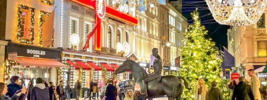 London Cheese Chocolate and Christmas Lights Food Tour