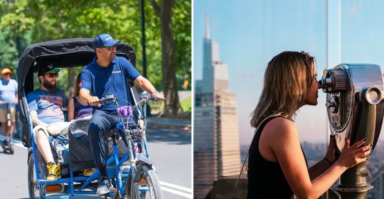 Central Park Guided Pedicab Tour Experience