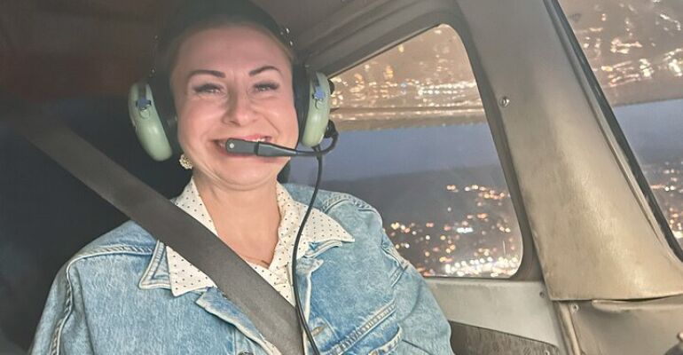 Los Angeles Private Night Airplane Tour