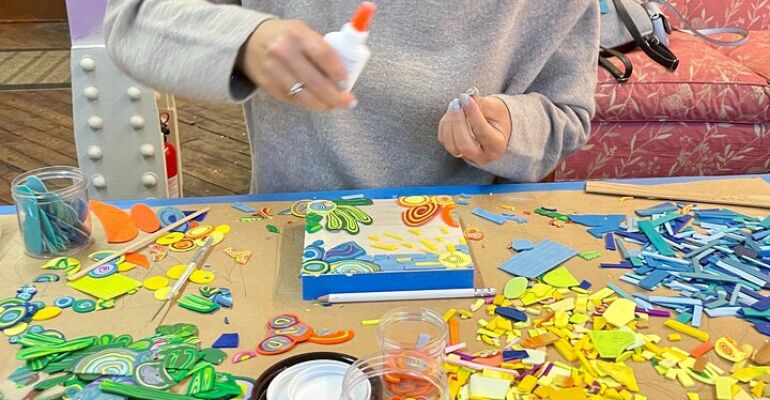 Boston Mosaic Art Creation Workshop