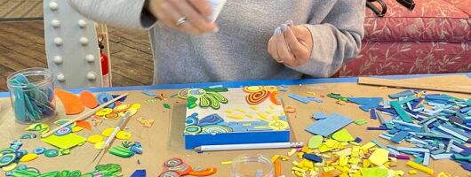 Create Your Own Mosaic in a SoWa Boston Artist Studio